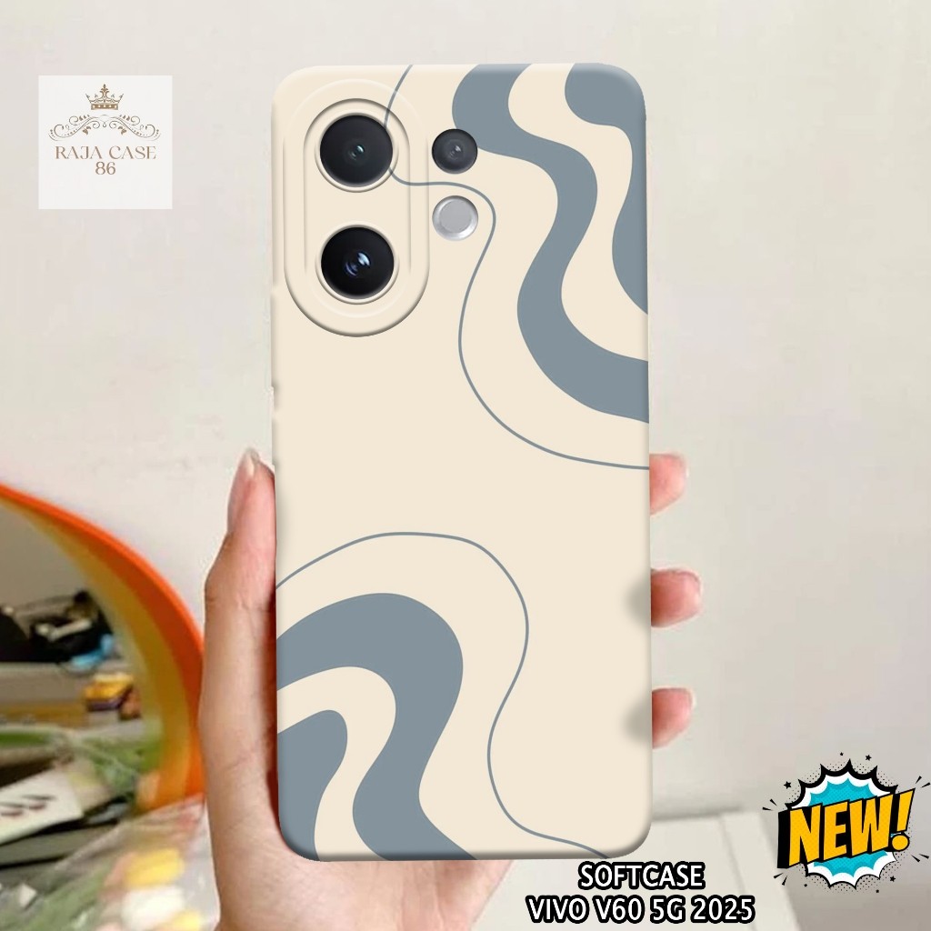 เคส HP Vivo V60 5G 2025 - เคส Vivo V60 5G ล่าสุด - เคสนามธรรม Motif - ตัวป้องกันมือถือ - Vivo V60 5G
