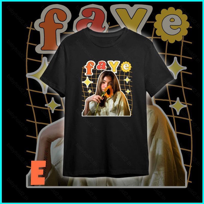 เสื้อยืดอะนิเมะแขนสั้น 3D ฤดูร้อน คอสเพลย์ Faye Peraya Yor จาก The Series