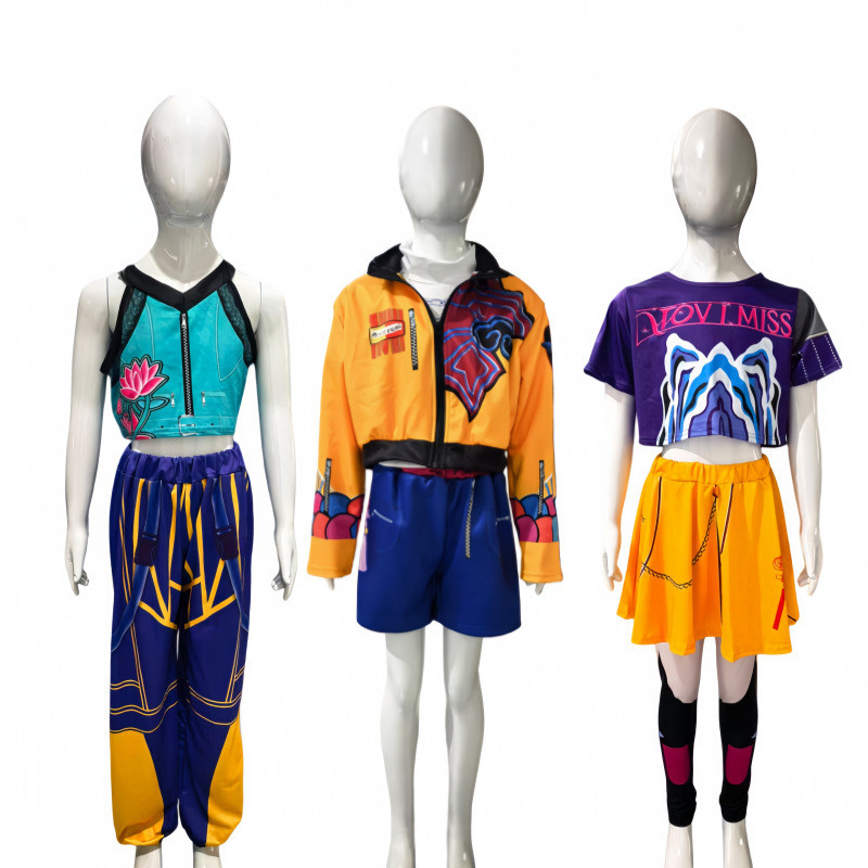 ชุดคอสเพลย์แม่มด Demon Hunter Rumi Zoemira