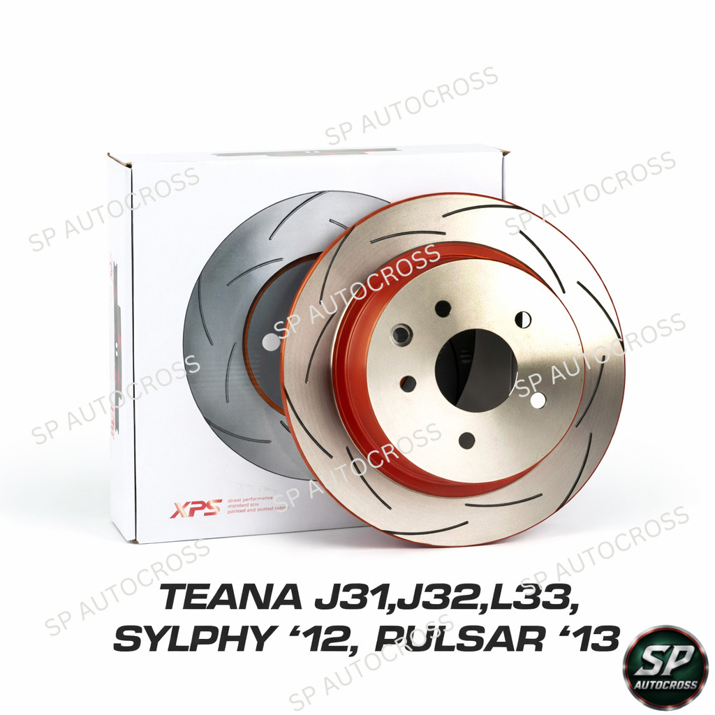 XPS จานแต่ง เซาะร่อง หลัง Teana J32, J31, L33 Pulsar, Sylphy  / ราคาสำหรับ 1คู่