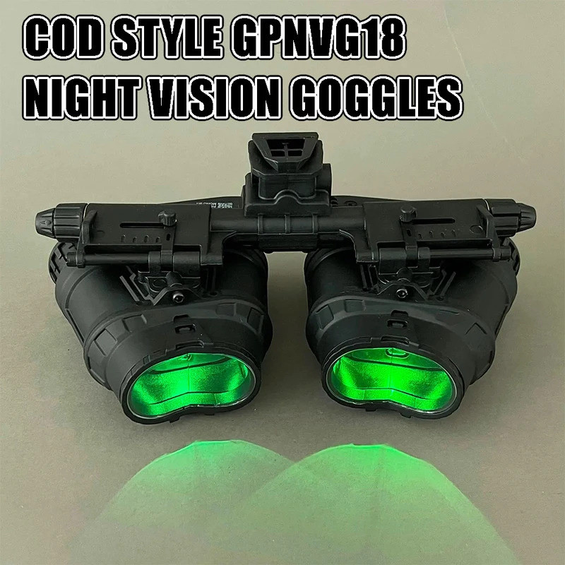 แว่น Nachtvisier Night Vision Goggles แบบ PVS31 สำหรับคอสเพลย์ มาพร้อมแบตเตอรี่