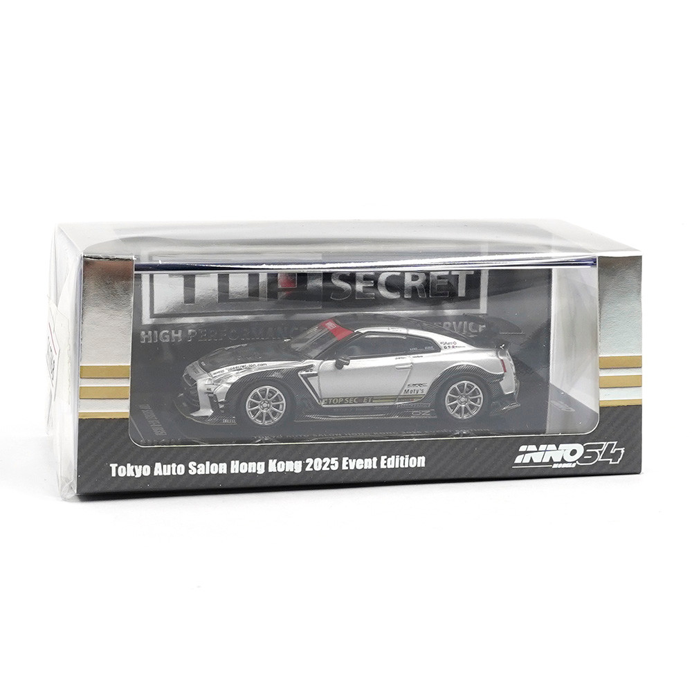 INNO MODELS INNO64 1/64 NISSAN SKYLINE GT-R R35 TOP SECRET (TASHK25) Event Edition