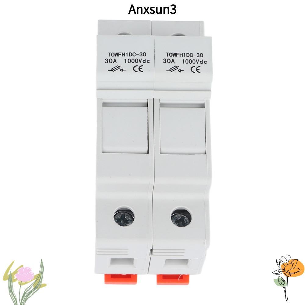 ANXSUN3 1000VDC DC Circuit Breaker, 2 ฟิวส์ 10x38 มม. 1000VDC Circuit Breaker, Circuit Breaker ชุด 2