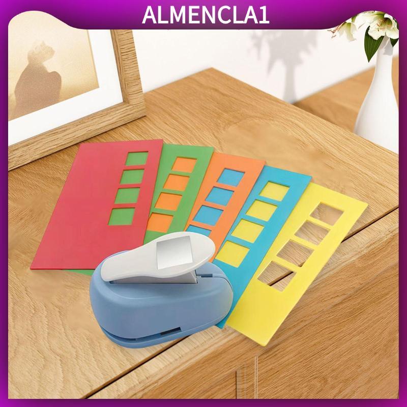 [Almencla1] Tab Punch Square Punch Craft Lever Punch กระดาษ Punch Square Lever Action Craft Punch ทํ