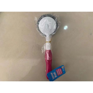 AA01HOME ฝอยขัดหม้อมีด้ามจับ แปรงขัดกระทะ ฝอยขัดกระทะแบบมีด้…