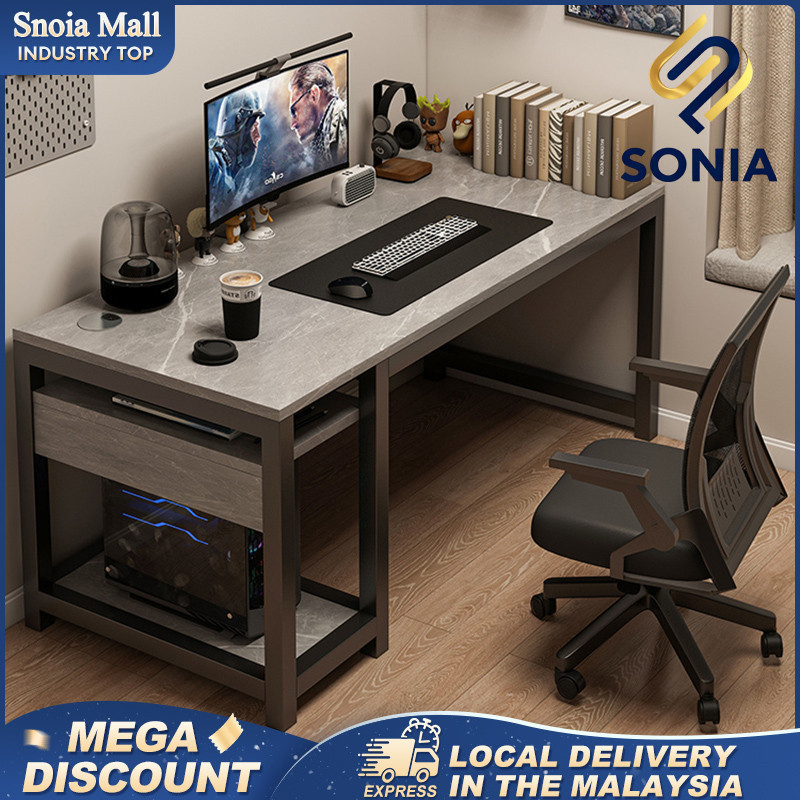 Gaming Table Meja With Computer Host Rack Home Office Table Thickening Computer Desk Murah Meja Komp