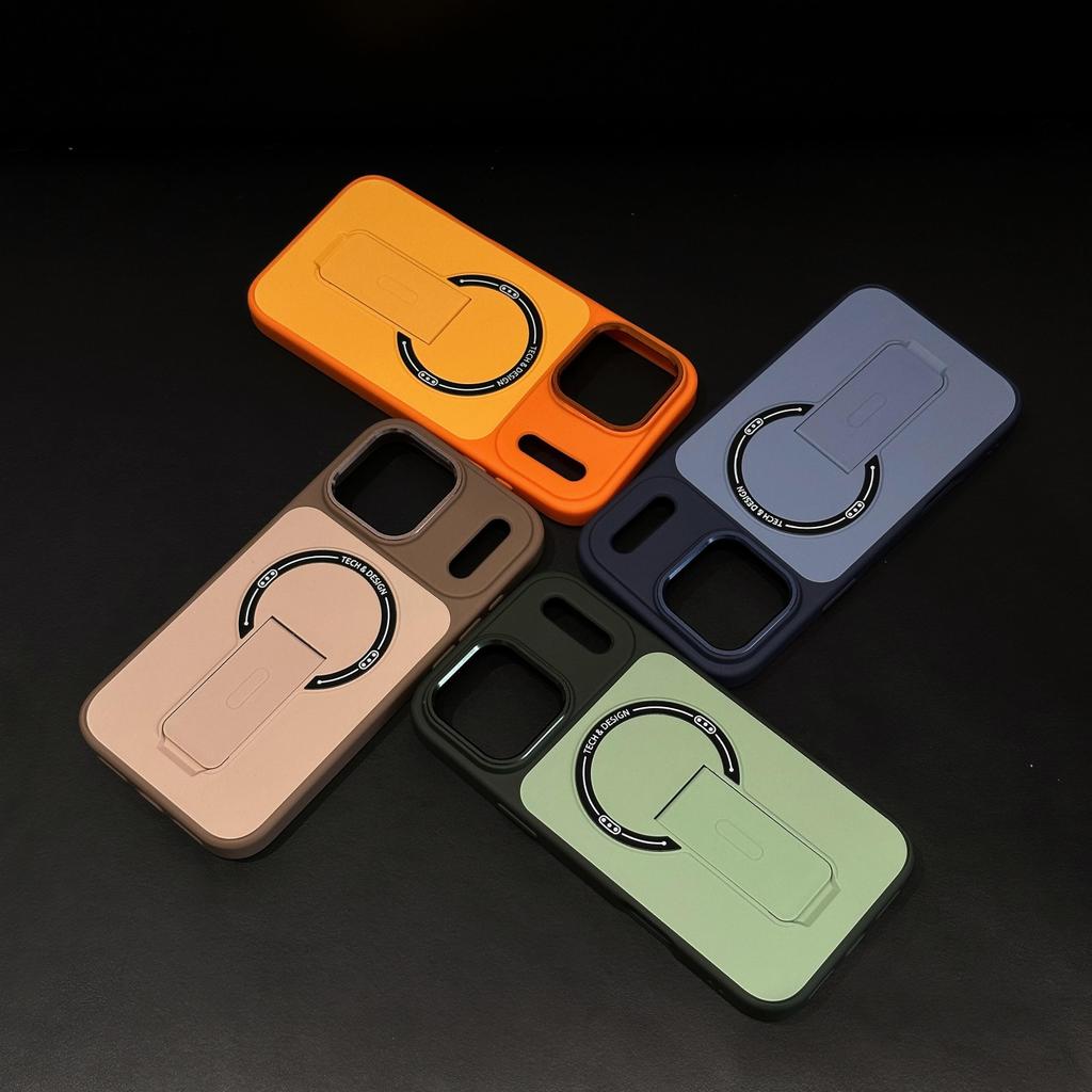 ขาตั้งแม่เหล็ก เหมาะสําหรับ iPhone 17 Pro Max ใหม่ iPhone 16 เคสโทรศัพท์ Premium-feel Full-covered i