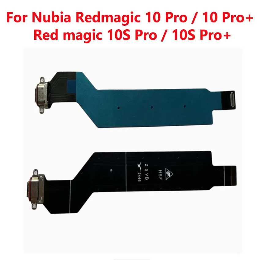 สําหรับ ZTE Nubia Red Magic 10 Pro 10Pro + 10S Pro Plus ปลั๊ก USB ชาร์จพอร์ตบอร์ด Fast Charge Flex ส