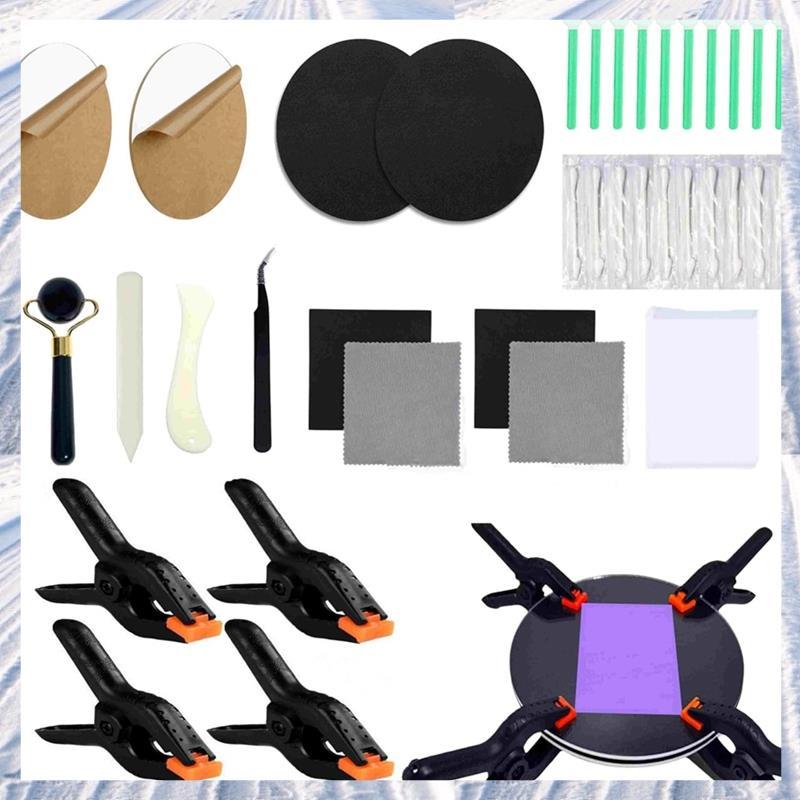 86 ชิ้นเครื่องมือ Trading Card Care Accessory Kit, Sports Card Care Repair Flattening Kit, สําหรับ Card Care หรือทําความสะอาดและกระดาษ