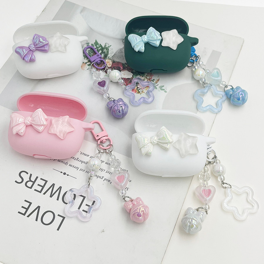 น่ารักได้ยินสําหรับ OPPO Enco air/air2 /Air 2i/BUDS 2 / free2/free2I/Air2 Pro/R PRO เคสซิลิโคนหูฟัง