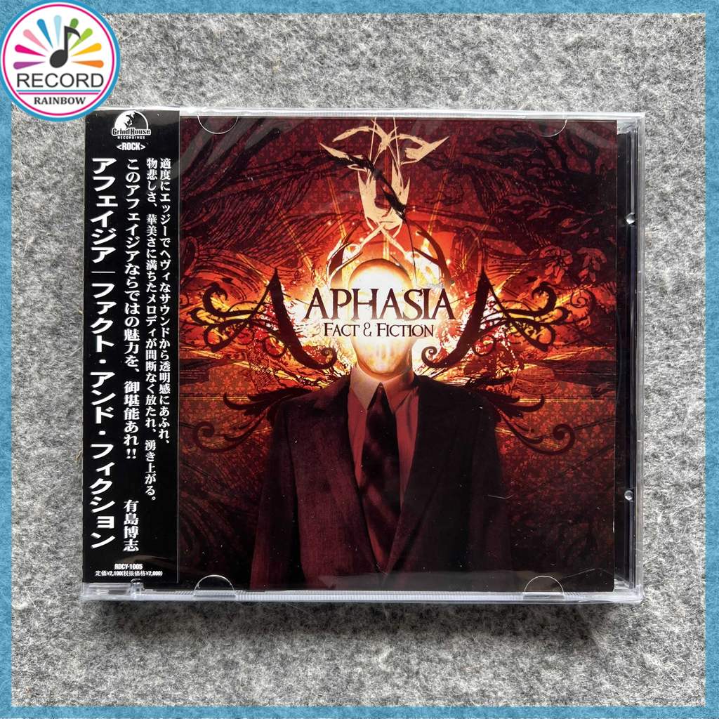 Aphasia Fact & Fiction Original CD Album [Sealed] Brand New 1Z04046