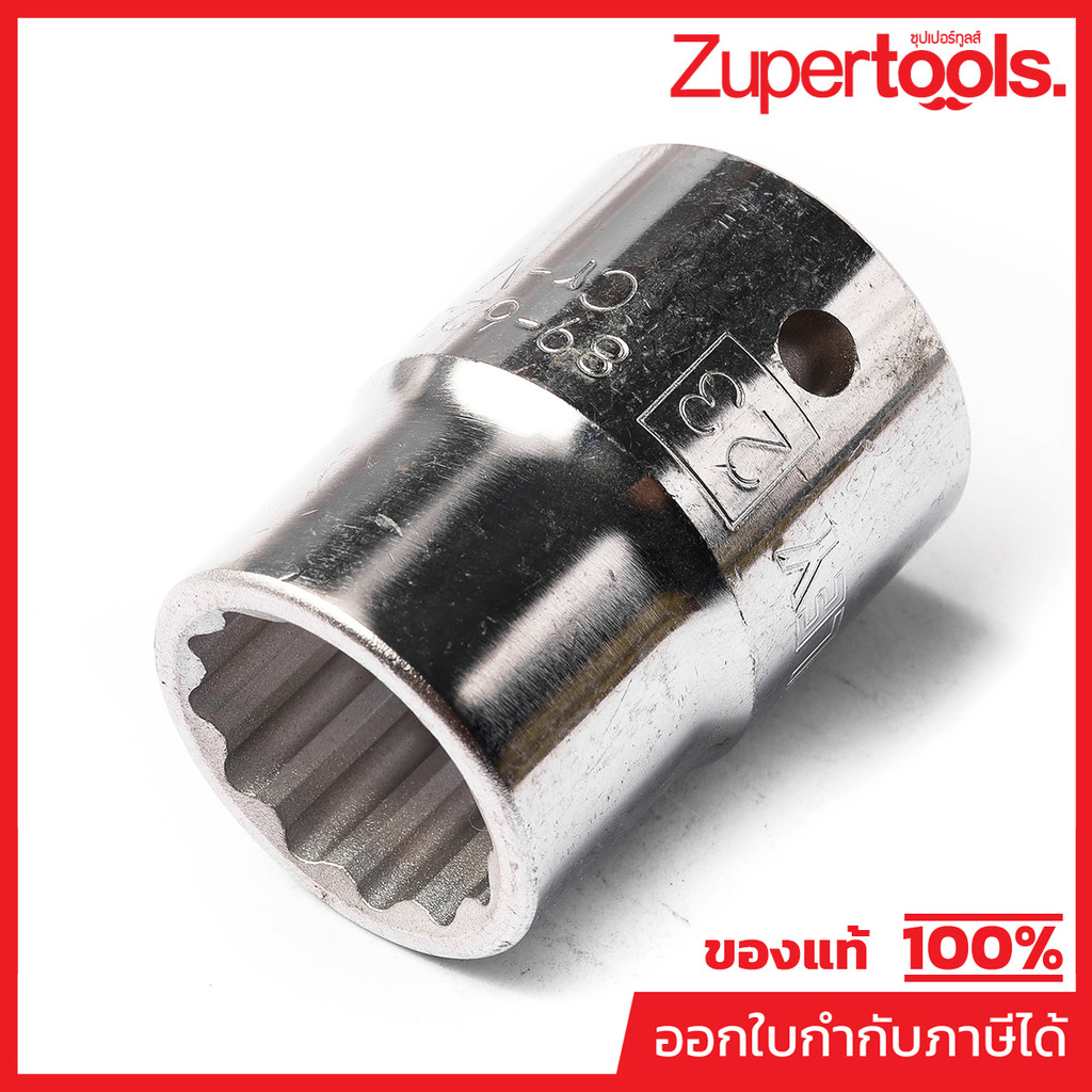 89-623 ลูกบ็อกสั้น 12เหลี่ยม 3/4"เบอร์23