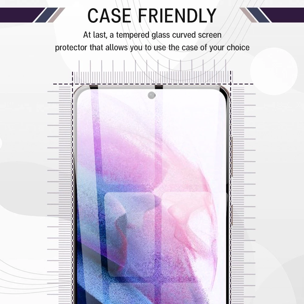 ฟิล์มกระจกกันรอย UV กาวเต็มจอ Samsung S22 พร้อมไฟ UV thumbnail 5