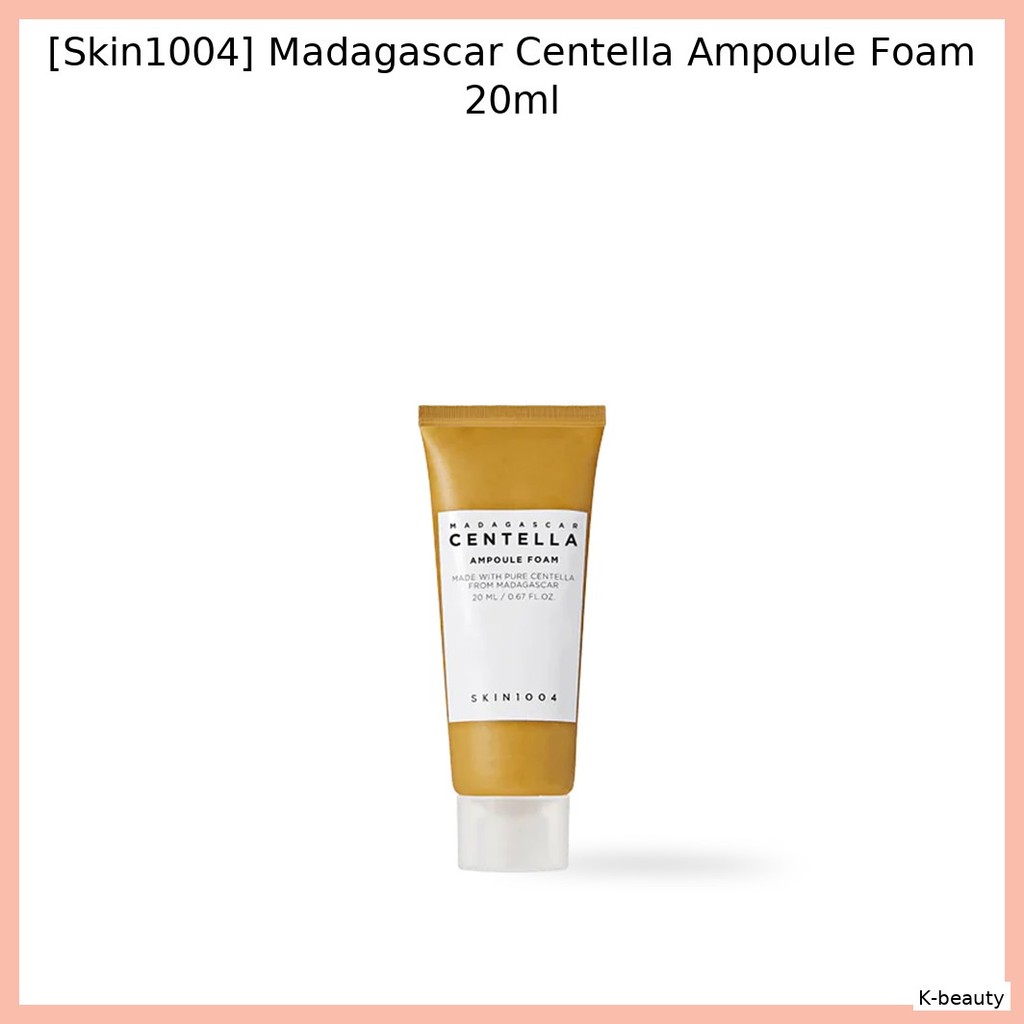 [Skin1004] Madagascar Centella Ampoule Foam 20ml / Korean Ampoule Foam / Gentle Cleansing / ของแท้ 1