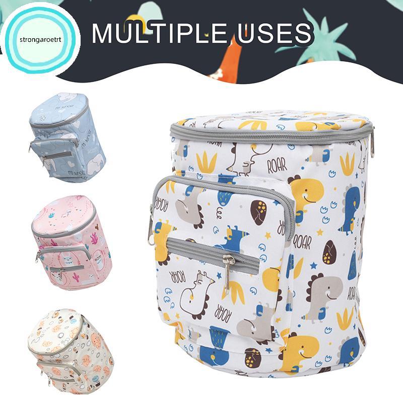 Strongaroetrt กระเป๋าแฮนด์ Bike Kids, Bike Basket Kids Front wn