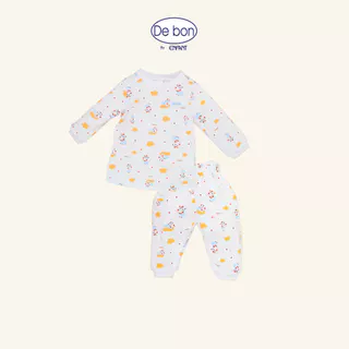 DE BON BY ENFANT ชุดนอนเด็กแขนยาวขายาว (เสื้อสวม) ลายการ์ตูน EI1AY1