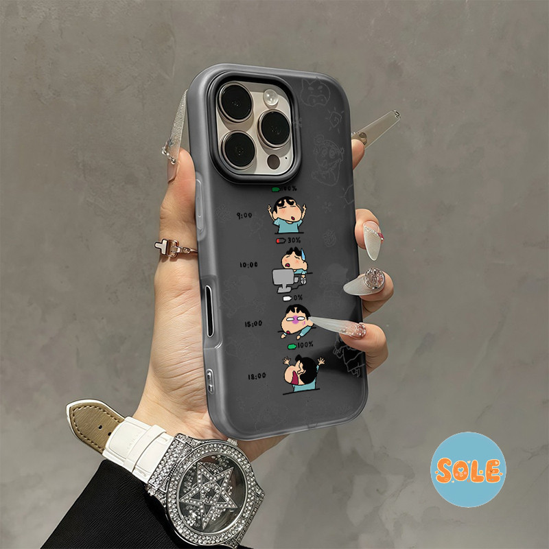 🌸Sole🌸เคสโทรศัพท์มือถือ ดูดีเรียบง่าย เหมาะสำหรับ เคสไอโฟน iphone 17 16 15 Pro Max 11 12 13 14PRO 16 15 14 PLUS
