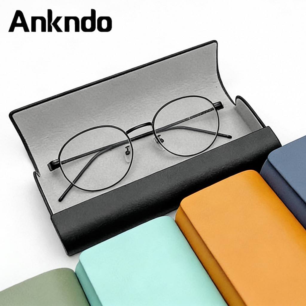 Ankndo เคสมากล้องตา แบบฝาแม่เหล็ก ปกป้องแว่นตากันแรงกด