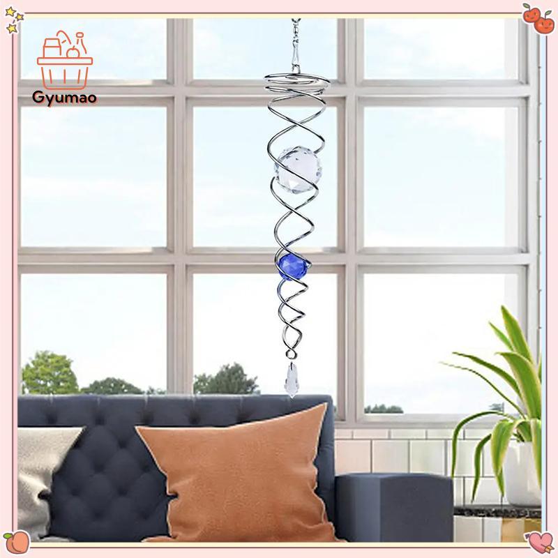 [Gyu] Sun Catcher Wind Spinner ตกแต่งเกลียวเกลียว WIND Spinner Gazing เกลียวหาง Wind Spinner Stabili