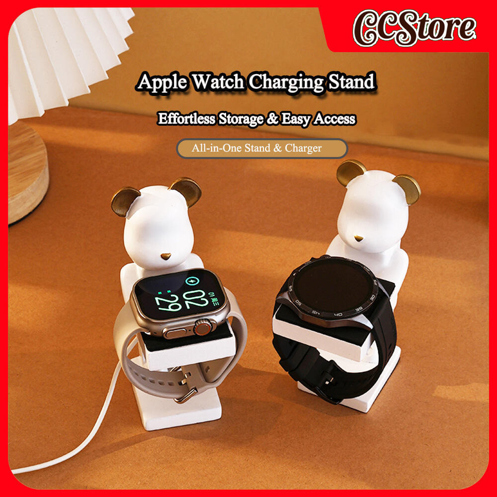 แท่นชาร์จนาฬิกาข้อมือไร้สาย รูปตุ๊กตาการ์ตูน สร้างสรรค์ สําหรับ Apple Watch series 8 7 6 5 4 3 iWatch