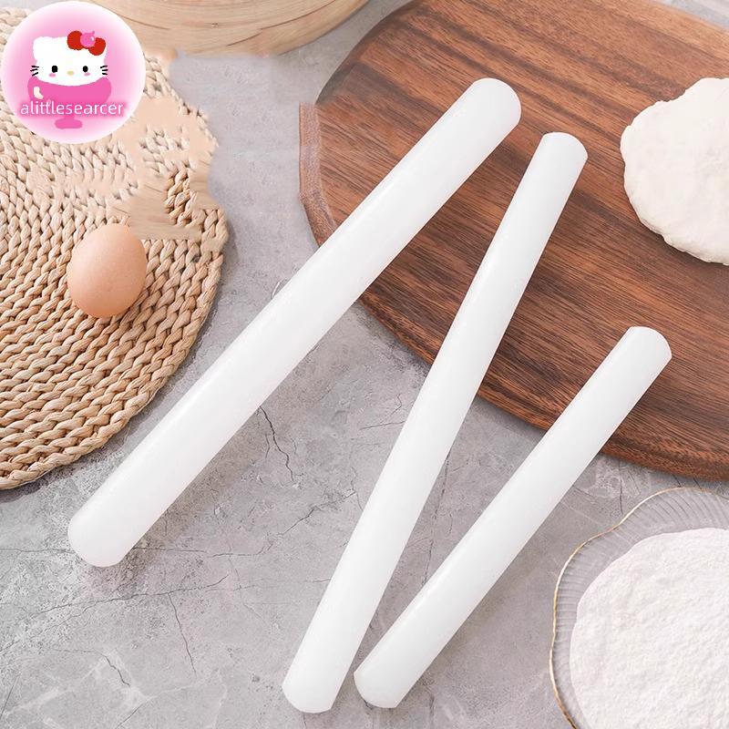 Alittlesearcer สีขาว PP Rolling Pin ในครัวเรือนเกรดอาหาร Dumpling พิซซ่า Pastry เครื่องมือ Long Dough Roller นวด Sti อุปกรณ์เบเกอรี่ EN - รูปที่ 4