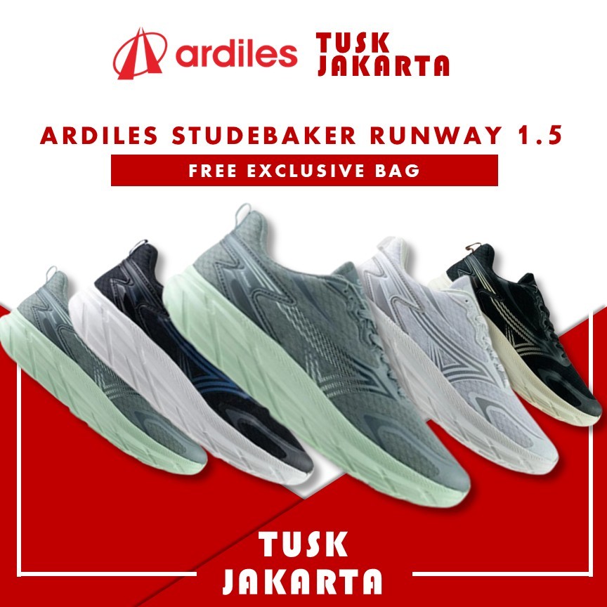 Ardiles Studebker Runway 1.5 รองเท้าผ้าใบสไตล์กีฬาผู้ชาย Ardiles Sportstyle