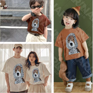 🔥พร้อมส่ง&COD🔥RINA STUDIO🔥 ชุดเสื้อยืดสำหรับครอบครัวในล สินค้าแบบครอบครัว ใหม่2025 เสื้อยืดคอกลมเสื้อคริสมาสต์100%cotton