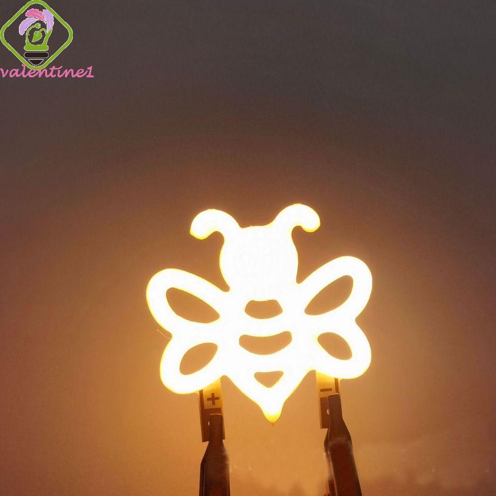 VALENTINE Diode Light Filament, Retro 3V LED Edison Filament, Love Letter ตกแต่งการ์ตูนยืดหยุ่น Micr