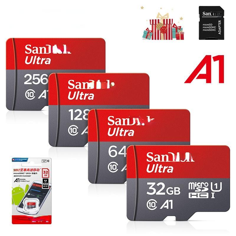 128GB 256GB 512GB 1024GB 1TB 100MB/s A1 Memory Cards cameracard 4GB 8GB 16GB 32GB 64GB Micro SDcard 