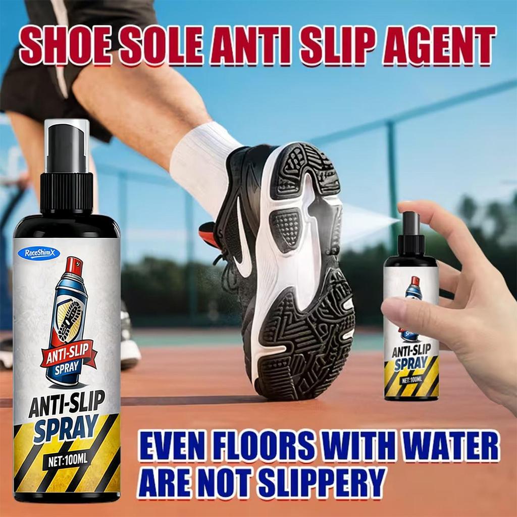 Basketball Shoe Grip Spray 100ml Footwear Traction Enhancer Basketball Grip Spray for Athletes huebe