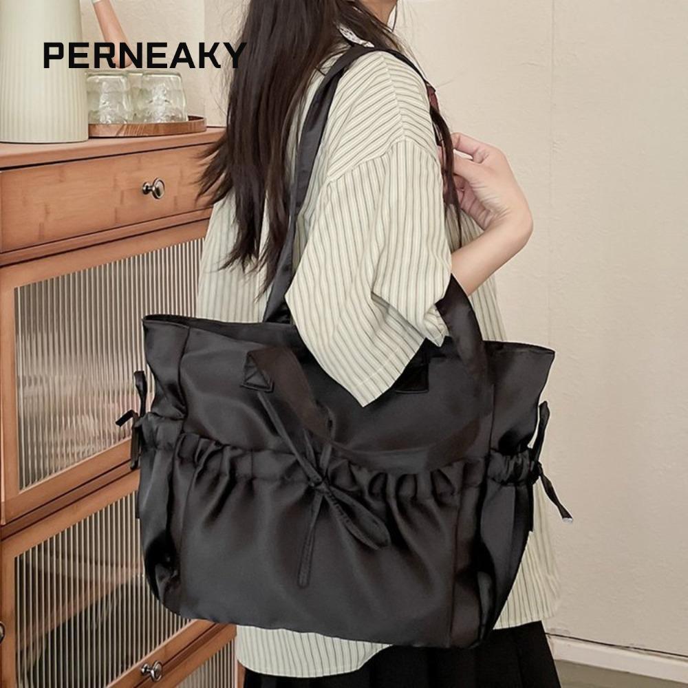 PERNEAKY กระเป๋าชายหาด กัปตัน,กระเป๋าสะพายไหล่ความจุขนาดใหญ่อินเทรนด์,ขายร้อนลําลองย้อนยุคกระเป๋าใต้วงแขน งานสังสรรค์