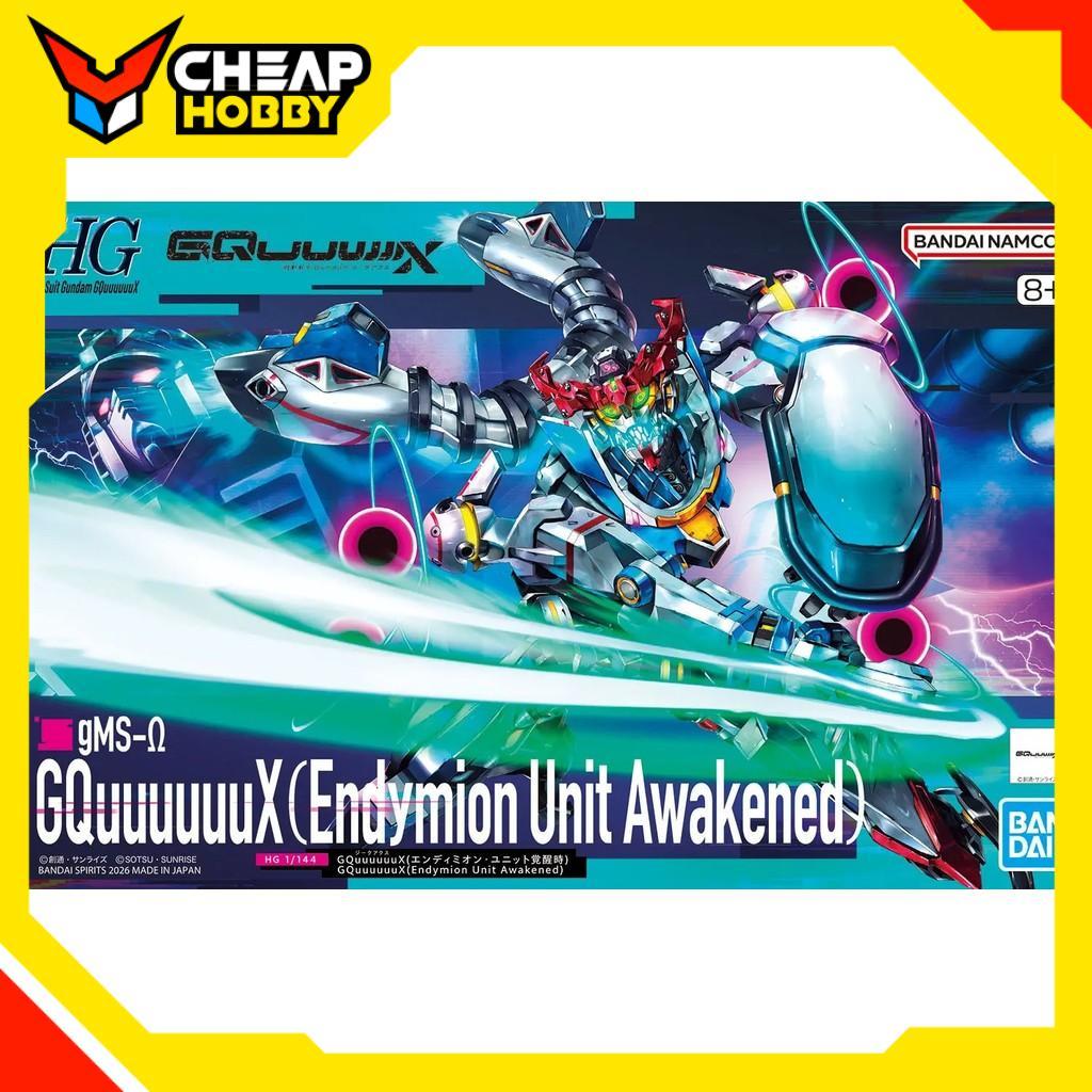 กันดั้มประกอบรุ่น HG GQ 1/144 GuuuX - Endymion Unit Awakened โดย Bandai Japan