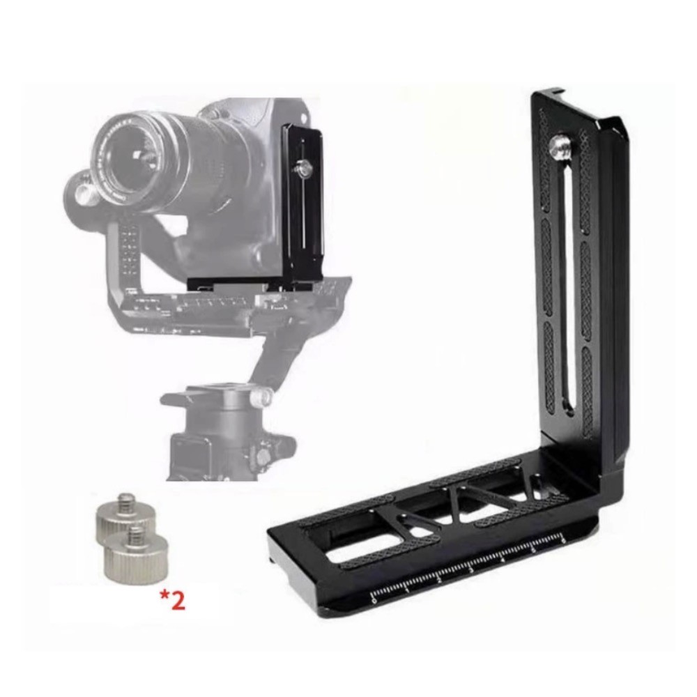 กล้องวงเล็บแนวตั้ง L Mount Quick Release Plate สําหรับ DJI Ronin RS2 RSC2 RS3 Pro