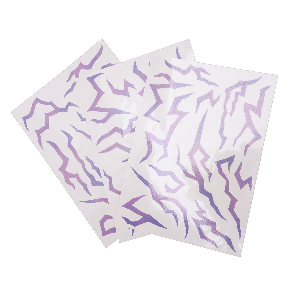 [CSS]3PCS สติกเกอร์ร่างกายชั่วคราวภาพยนตร์อะนิเมะคอสเพลย์สติกเกอร์ Prop สําหรับปาร์ตี้แต่งหน้าเต้นรํ