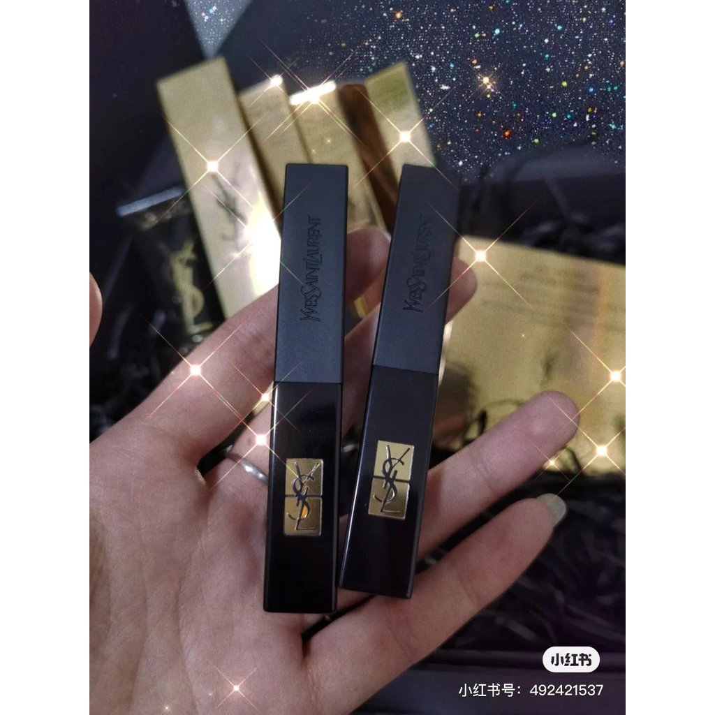 Ya Yang Shulin Small Black Strip Small Black Tube Lipstick ตัวอย่าง:#301#305#306#307#308