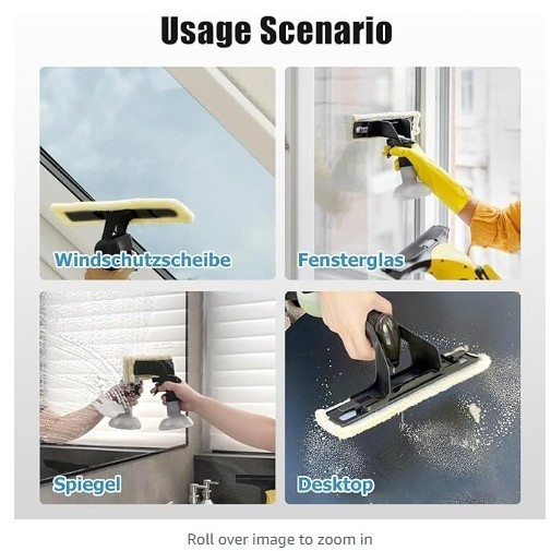 เหมาะสําหรับ Karcher WV2/WV5/WV6 Plus เครื่องทําความสะอาดหน้าต่างผ้าทําความสะอาด