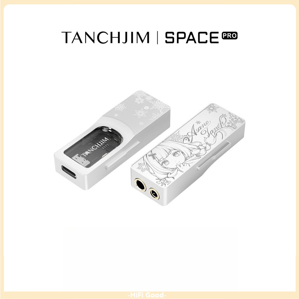 ใหม่ TANCHJIM SPACE PRO Snowy Blossom Limited Edition แบบพกพา DAC เกมการ์ดเสียง Mini USB DAC AMP Dua