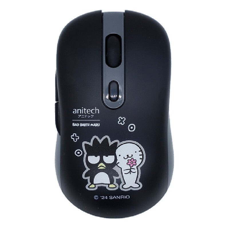 ANITECH เมาส์ไร้สาย ซานริโอ Dual Function รุ่น XO-W239-BK