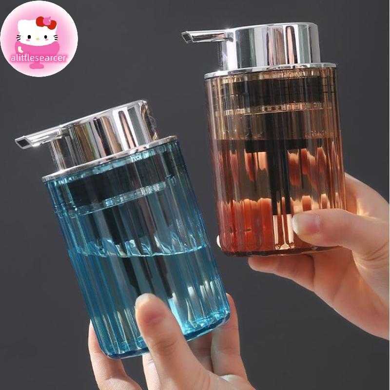 Alittlesearcer 300ml มือสบู่ฟองสําหรับห้องน้ําสบู่เหลวขวดมูสรีฟิลห้องครัว Push-type จานคอนเทนเนอร์สบู่ EN