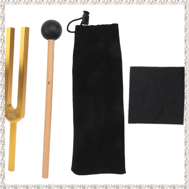 [kjyxgsncsjxsm] ส้อมปรับแต่ง 528 Hz ส้อมปรับแต่งสีทอง 528 Hz สําหรับการรักษา เครื่องดนตรี การทําสมาธ