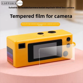 COPPERIX ป้องกันหน้าจอกล้องดิจิตอล,พวงกุญแจอุปกรณ์เสริมกล้องโปร่งใสสําหรับกล้อง Kodak กระจกนิรภัยหน้าจอ, 9H แบบพกพาฟิล์มแก้วสําหรับ Kodak Charmera