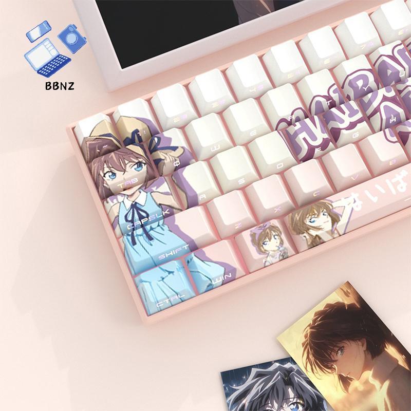 [BBNZ] 74 คีย์อะนิเมะ Anita Hailey Keycaps สไตล์การ์ตูนคีย์บอร์ด Key Caps สําหรับ 61/68 Wotting Ez63
