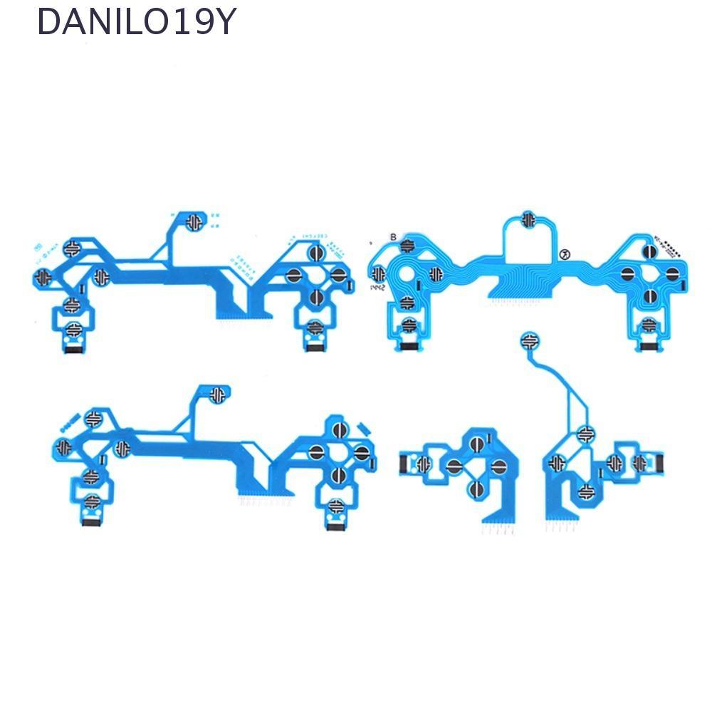 DANILO19Y Controller Conductive ฟิล์มสําหรับ PS4 ซ่อม Jds-040 คีย์บอร์ด Jds-050 ปุ่ม Conductive ฟิล์