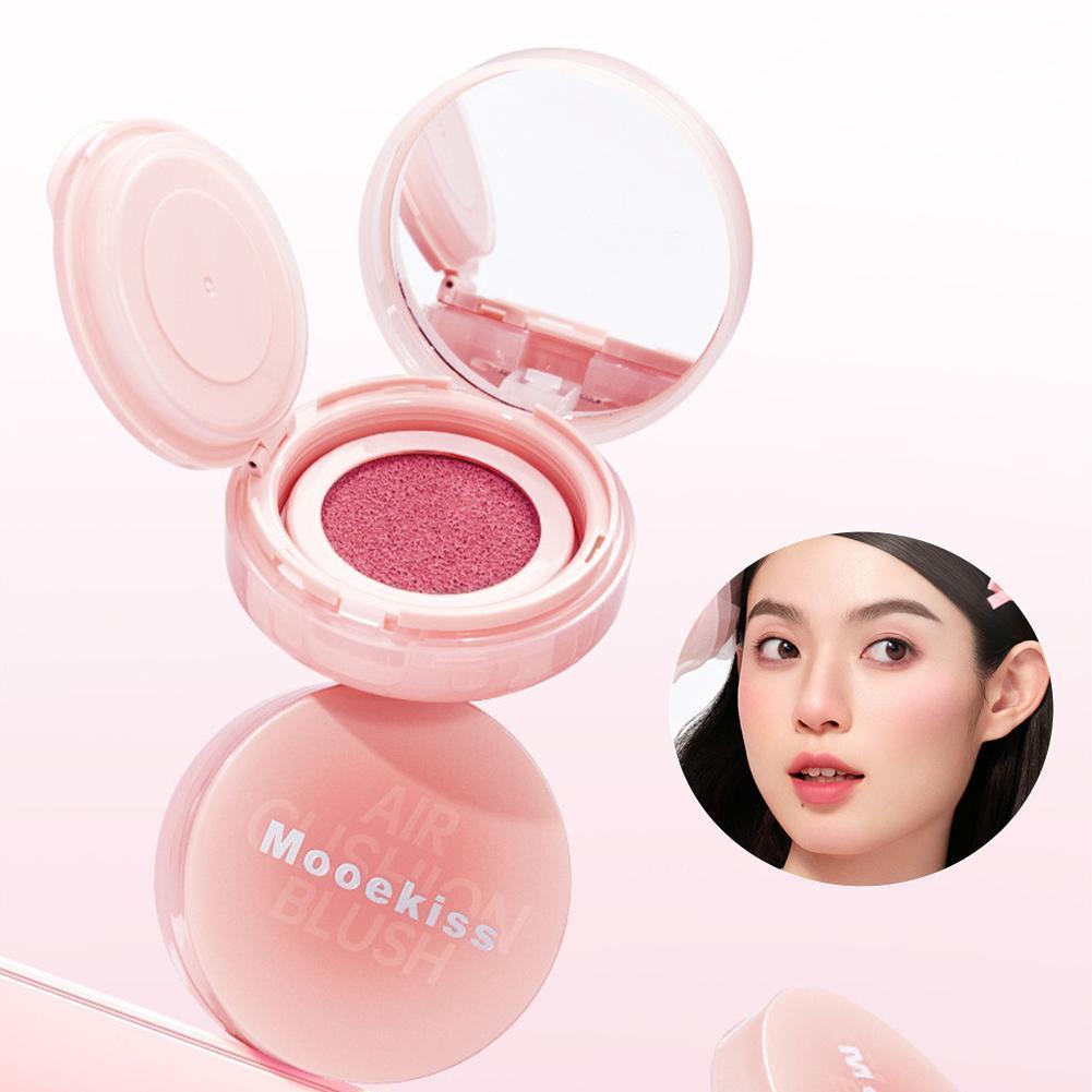 Mooekiss Blush Cream ขยายยาวนาน Multi-use Contouring Highlight Atmosphere 3 สี O6p2