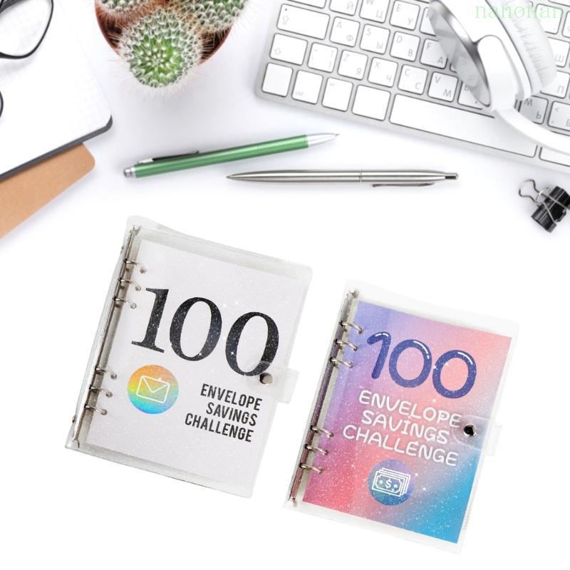 Nan Refillable Budget Binder 6-rings Budget Binder Planner Journal สําหรับ Budgeting