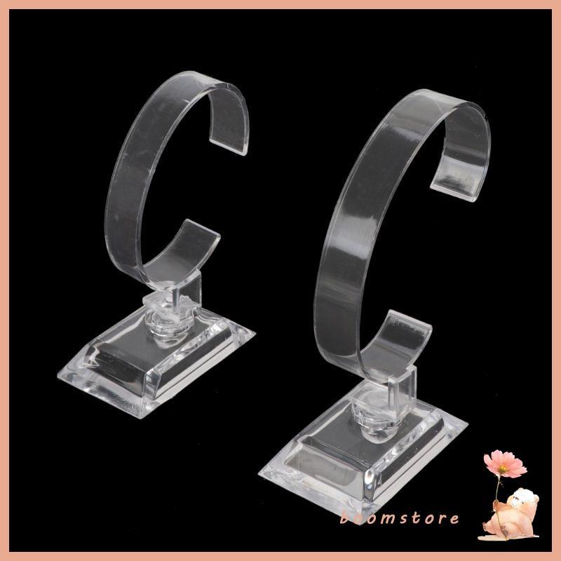Boom Jewelry Bracelet Display Stands Clear Watch Display Rack Shop Showcase Holder