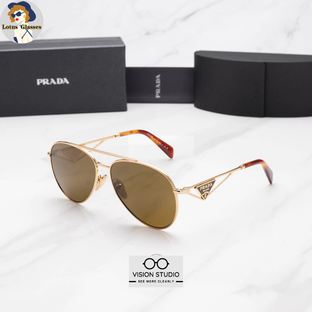 🍀PRADA PR73ZS 5AK01T Gold