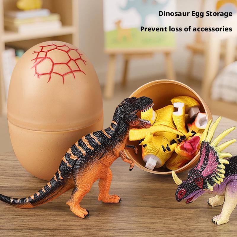 Jurassic Dinosaur Animal Raptor Bowl Dragon Tyrannosaurus Building Beast Block ของเล่น Triceratops I