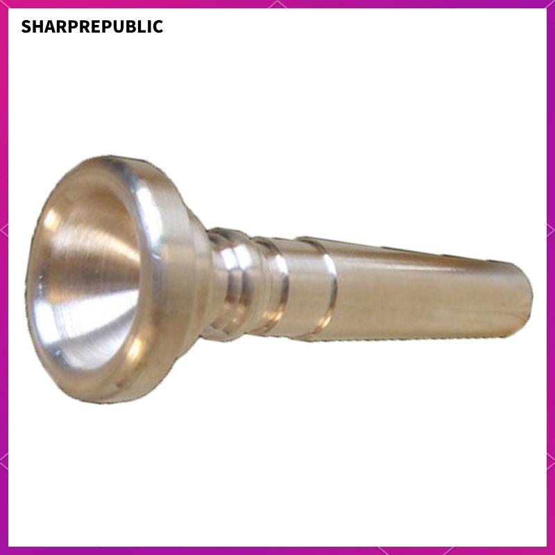 [Sharprepublic] ทรัมเป็ตฮอร์นปาก Bugle Mouthpiece สําหรับอุปกรณ์เสริมทดแทนทรัมเป็ต