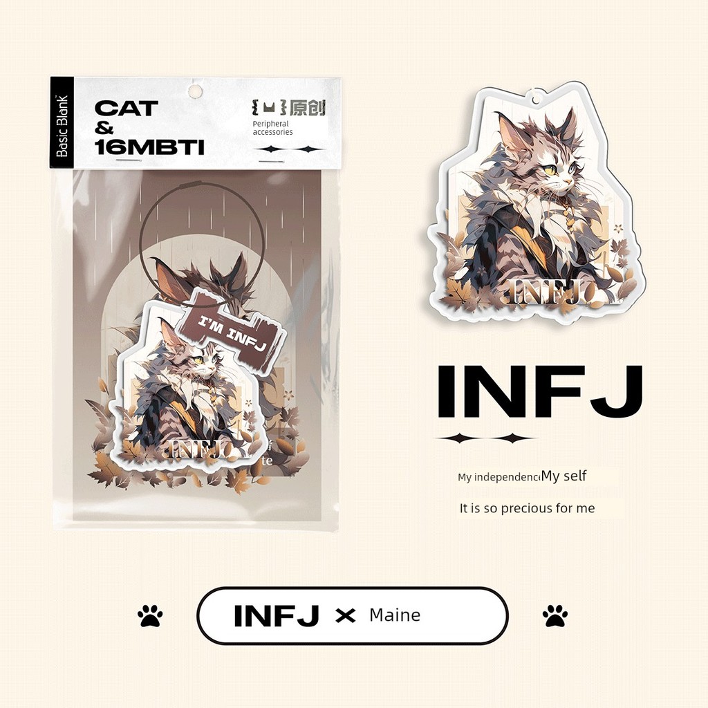 พวงกุญแจ tanuki พวงกุญแจหมู ผ้าขี้เกียจ [อุปกรณ์เสริม] MBTI ชุดแมวจี้อะคริลิคพวงกุญแจการ์ตูนน่ารัก